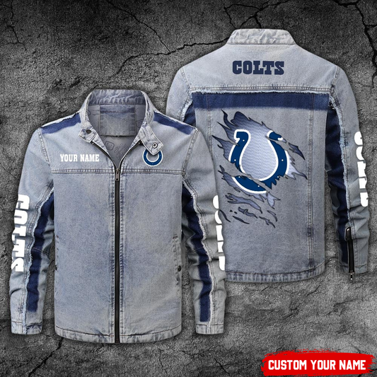 IC Premium Street Scar Denim Jacket DDT CTND