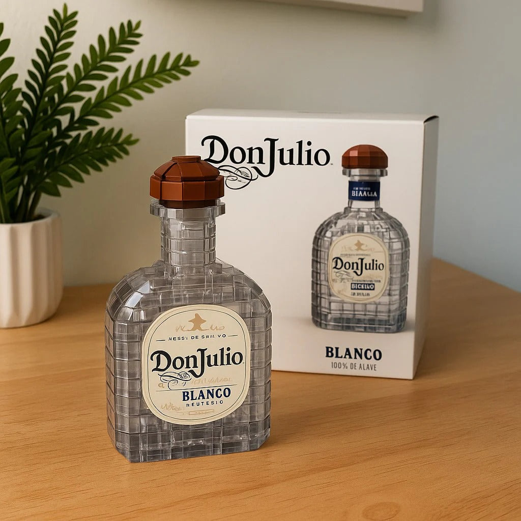 2025 Jizai Creative Design XS Building Block Sets Assembling Wine Bottle Ornaments for Factory Wholesale DDT CTND