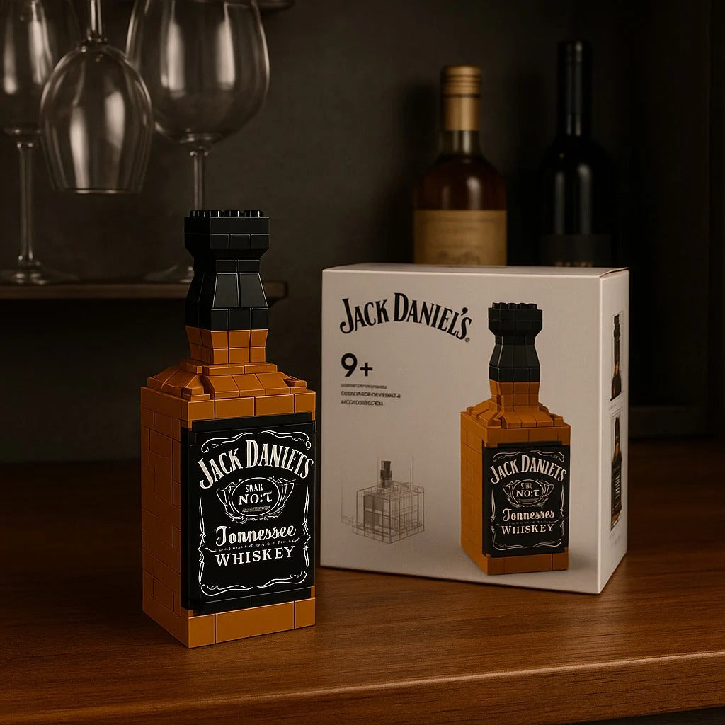 2025 Jizai Creative Design XS Building Block Sets Assembling Wine Bottle Ornaments for Factory Wholesale DDT CTND