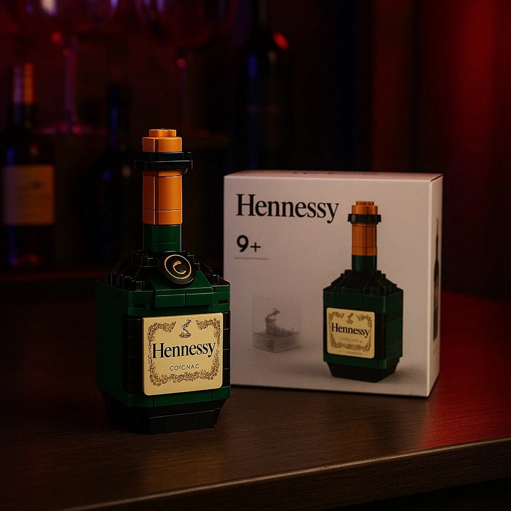 2025 Jizai Creative Design XS Building Block Sets Assembling Wine Bottle Ornaments for Factory Wholesale DDT CTND
