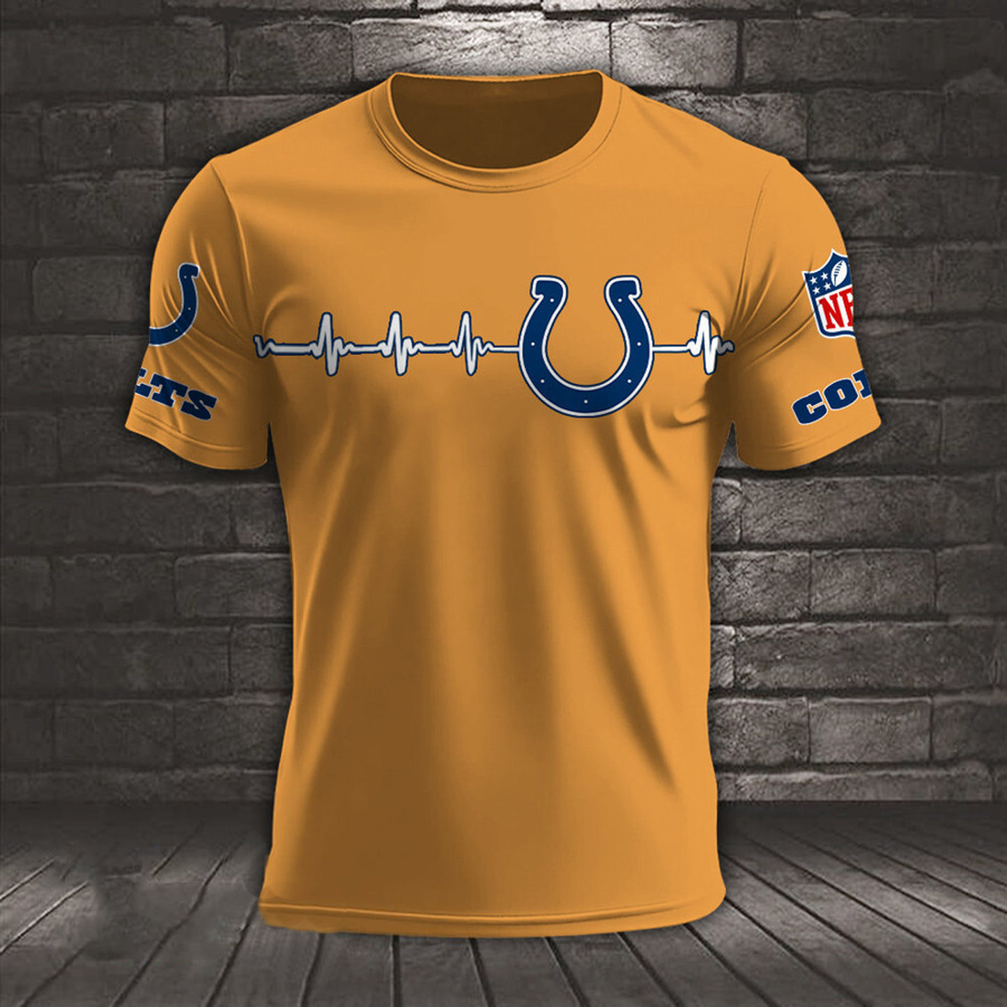 IND x NFL Heart Rate Map Special 3D Shirt DatND ThuongNH