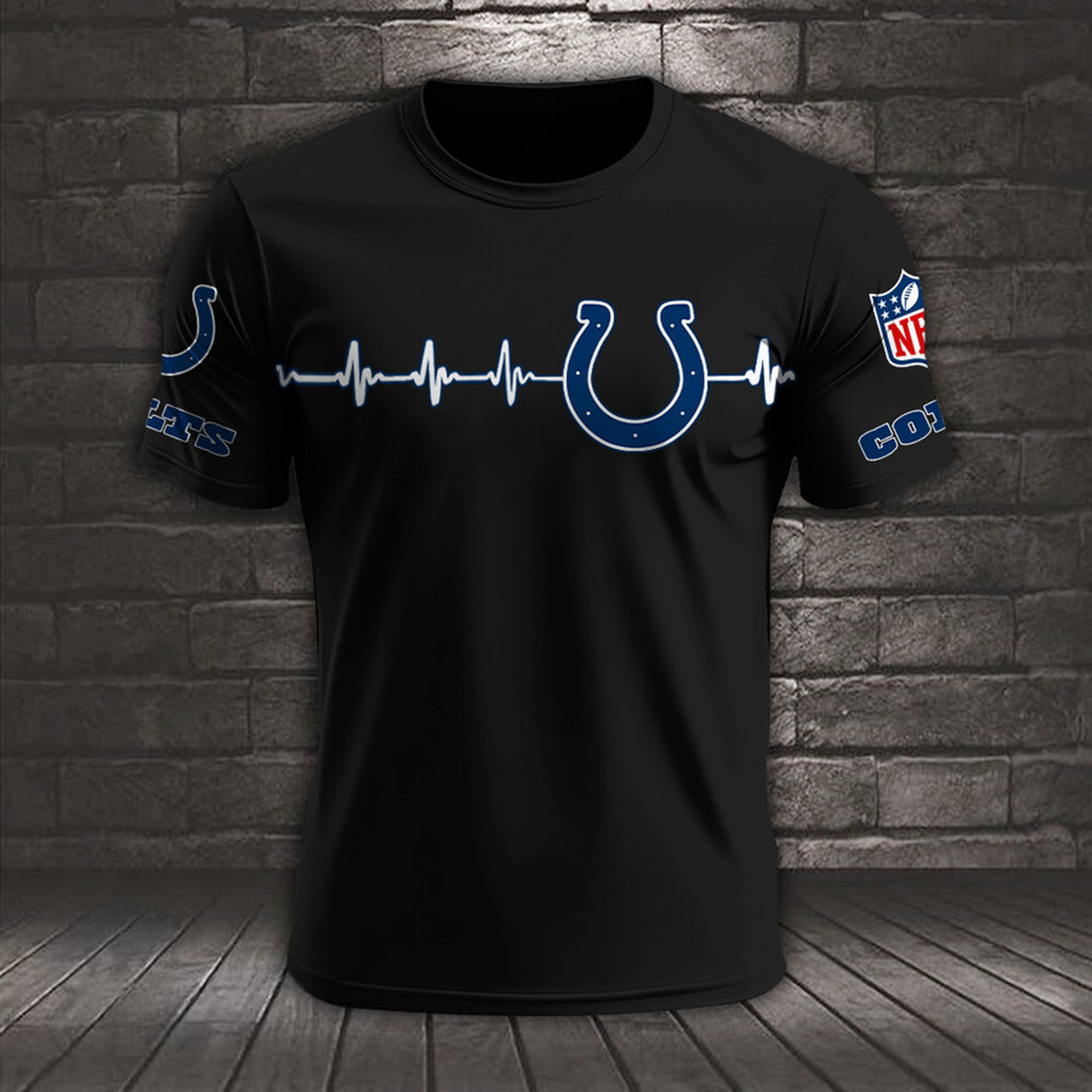 IND x NFL Heart Rate Map Special 3D Shirt DatND ThuongNH