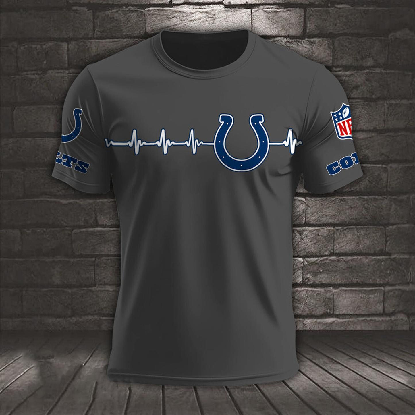 IND x NFL Heart Rate Map Special 3D Shirt DatND ThuongNH