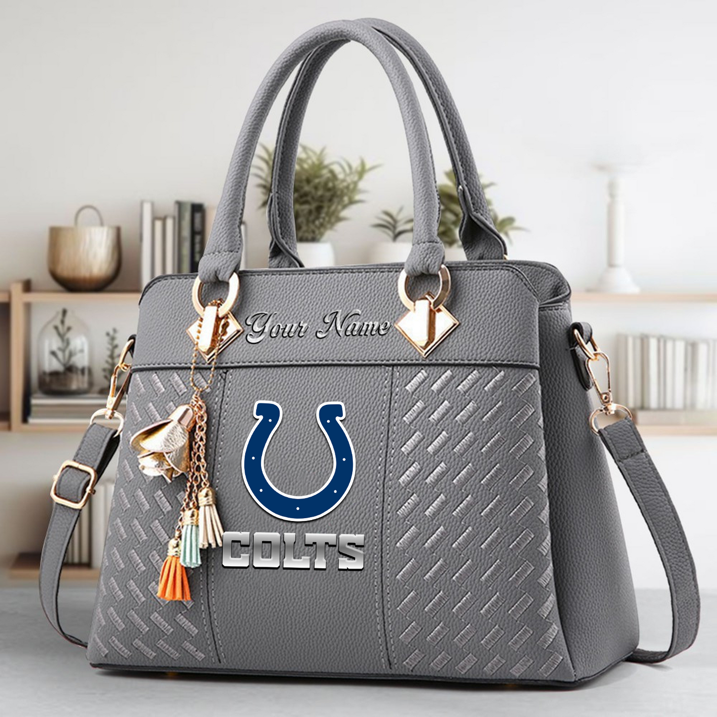 IND x NFL Leather Bag DATND TANTD