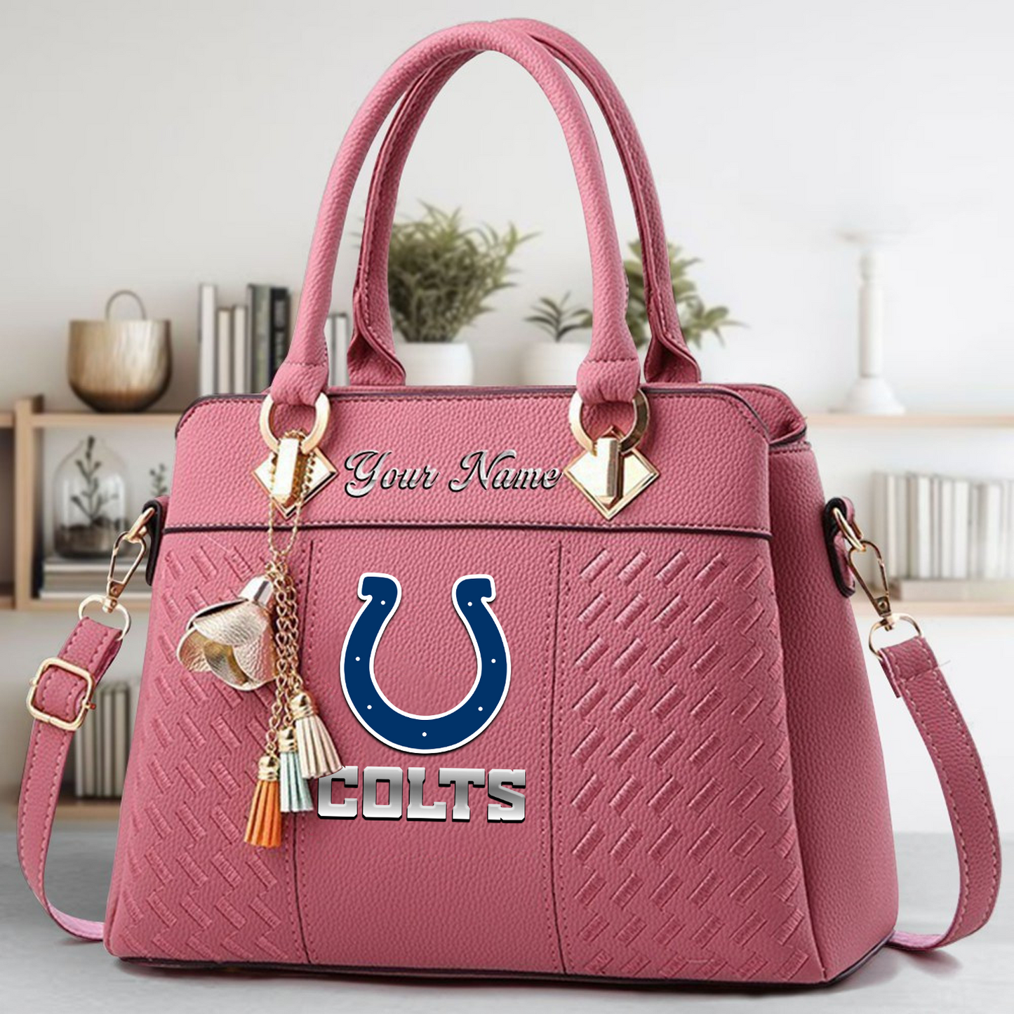 IND x NFL Leather Bag DATND TANTD