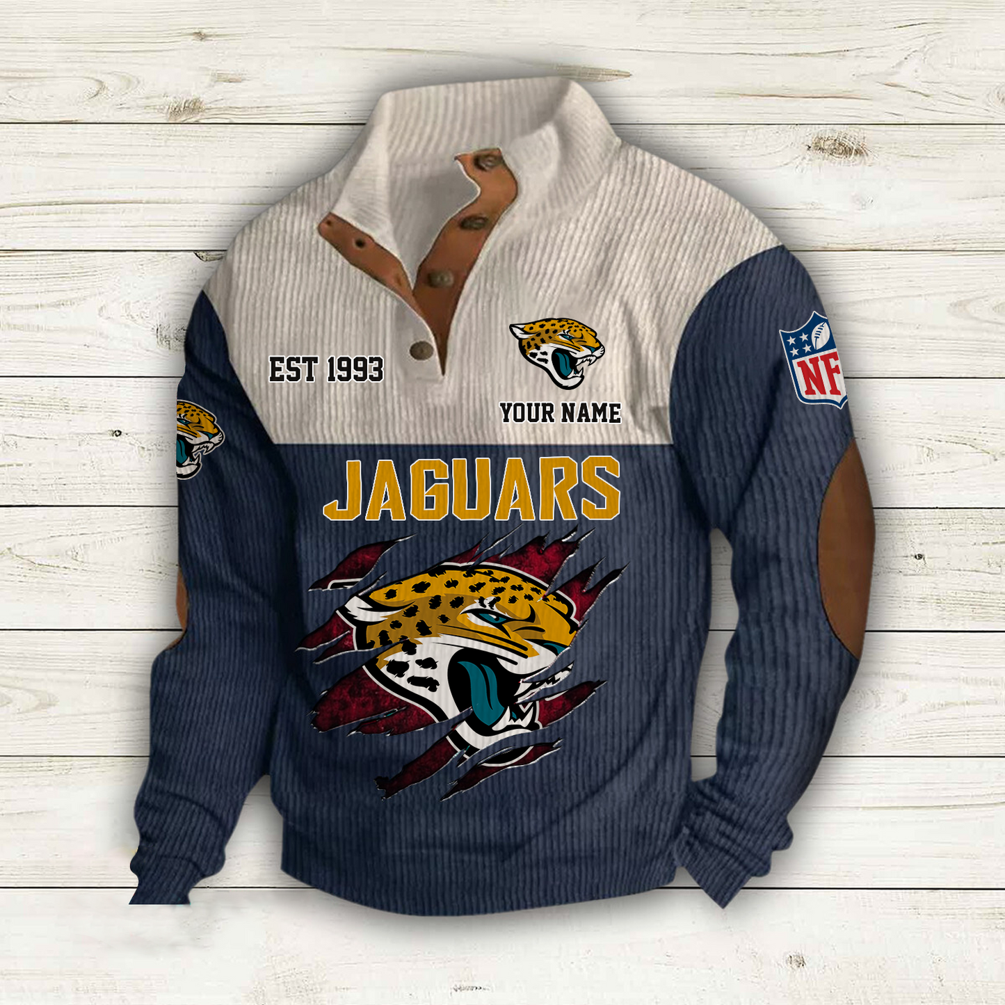 JAC x NFL Custom Name Sport Sweatshirt DatND DVT