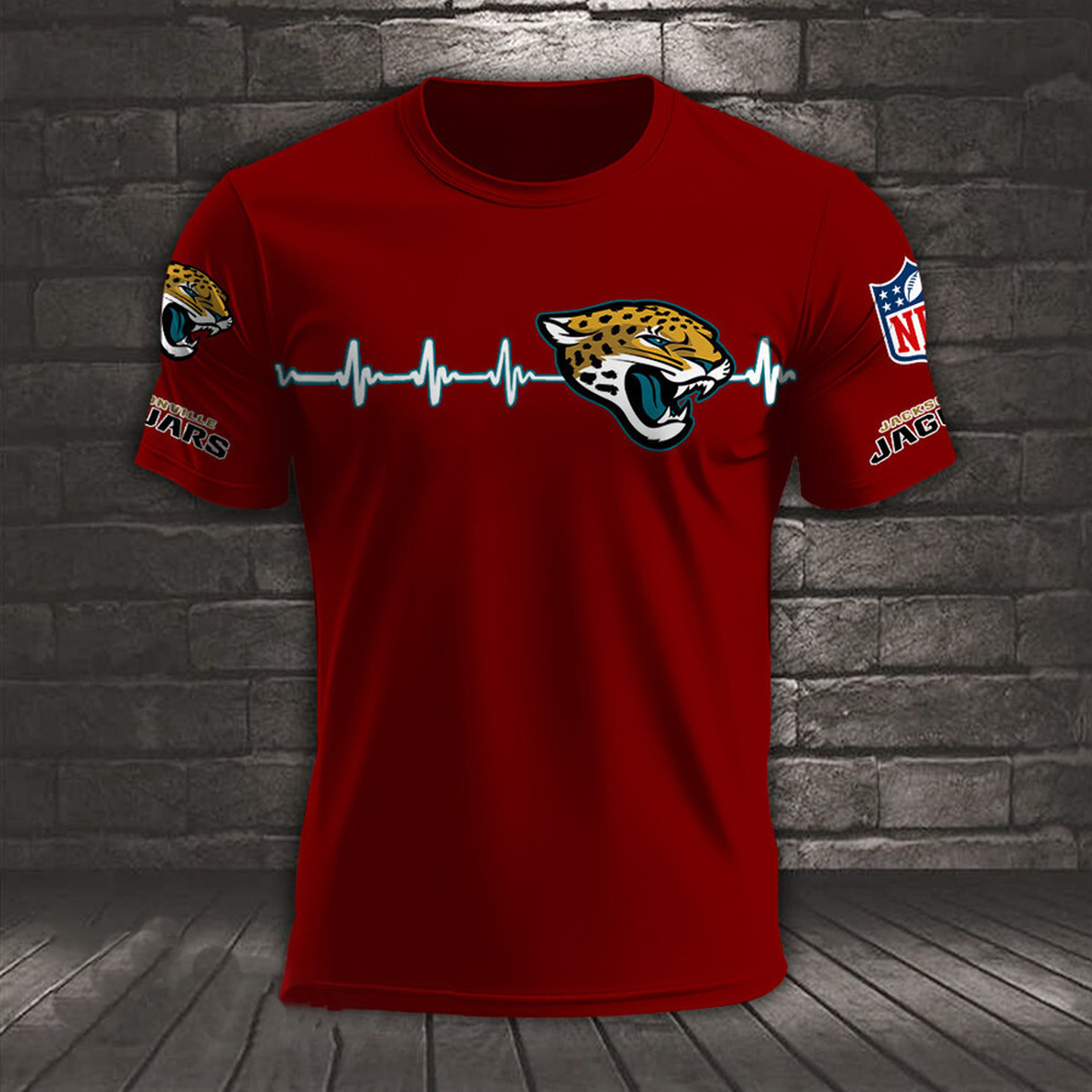 JAC x NFL Heart Rate Map Special 3D Shirt DatND ThuongNH