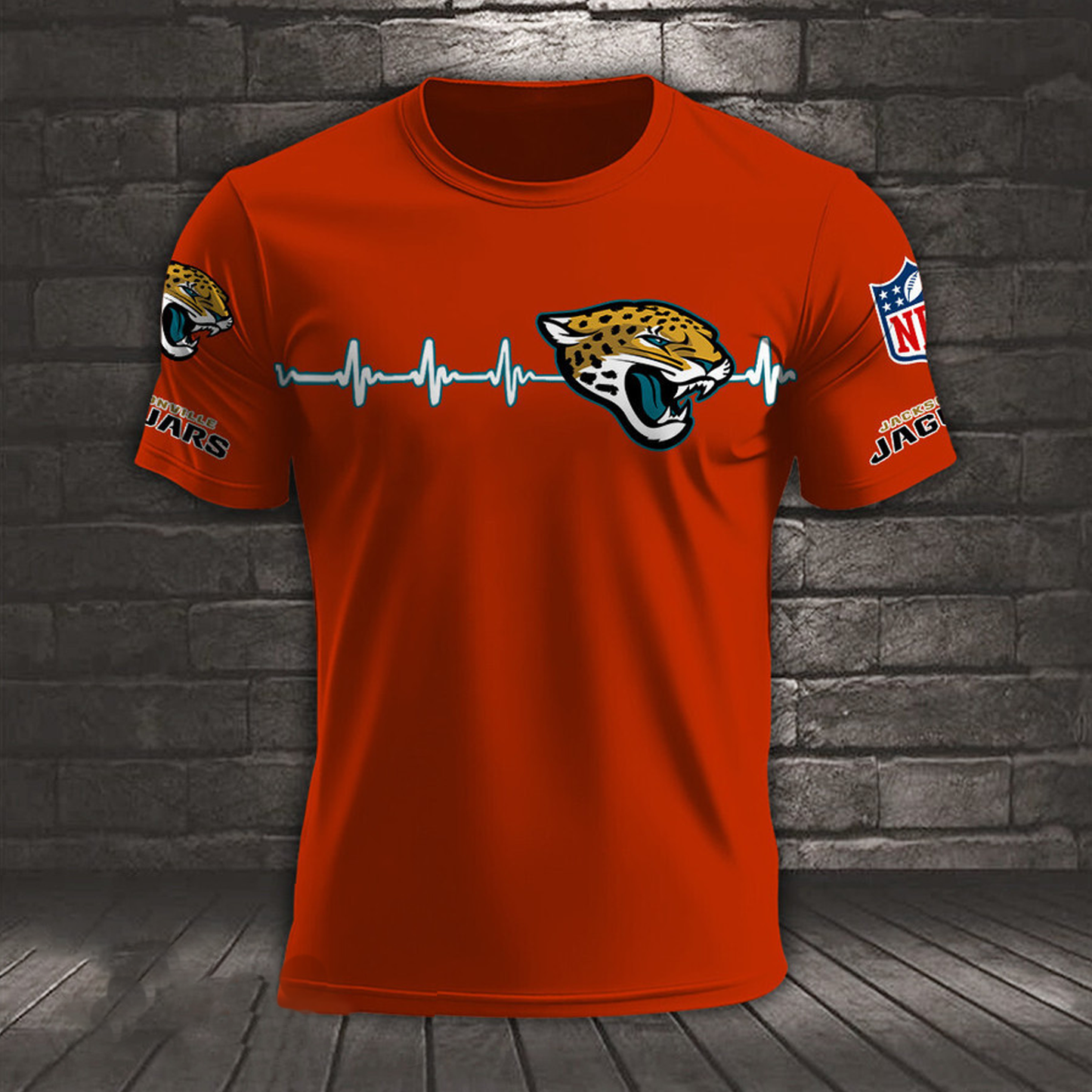 JAC x NFL Heart Rate Map Special 3D Shirt DatND ThuongNH