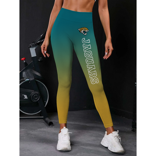 JAC x NFL High Waist Push Up Printed Leggings DATND TANTD