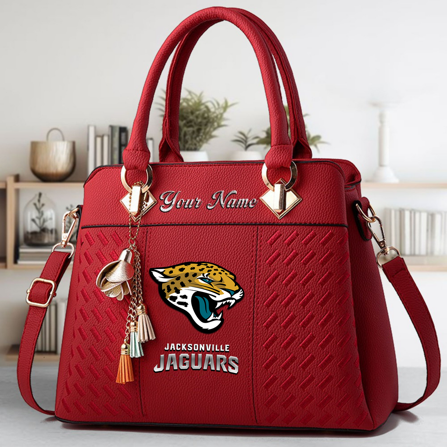 JAC x NFL Leather Bag DATND TANTD