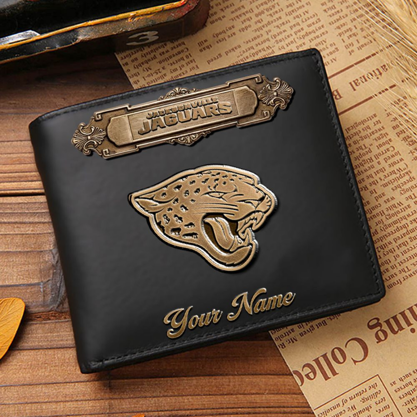 JAC x NFL Premium Leather Wallet DatND DVT