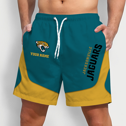 JAC x NFL Team Special Short Pants For Men Custom Name Gifts DATND TANTD25