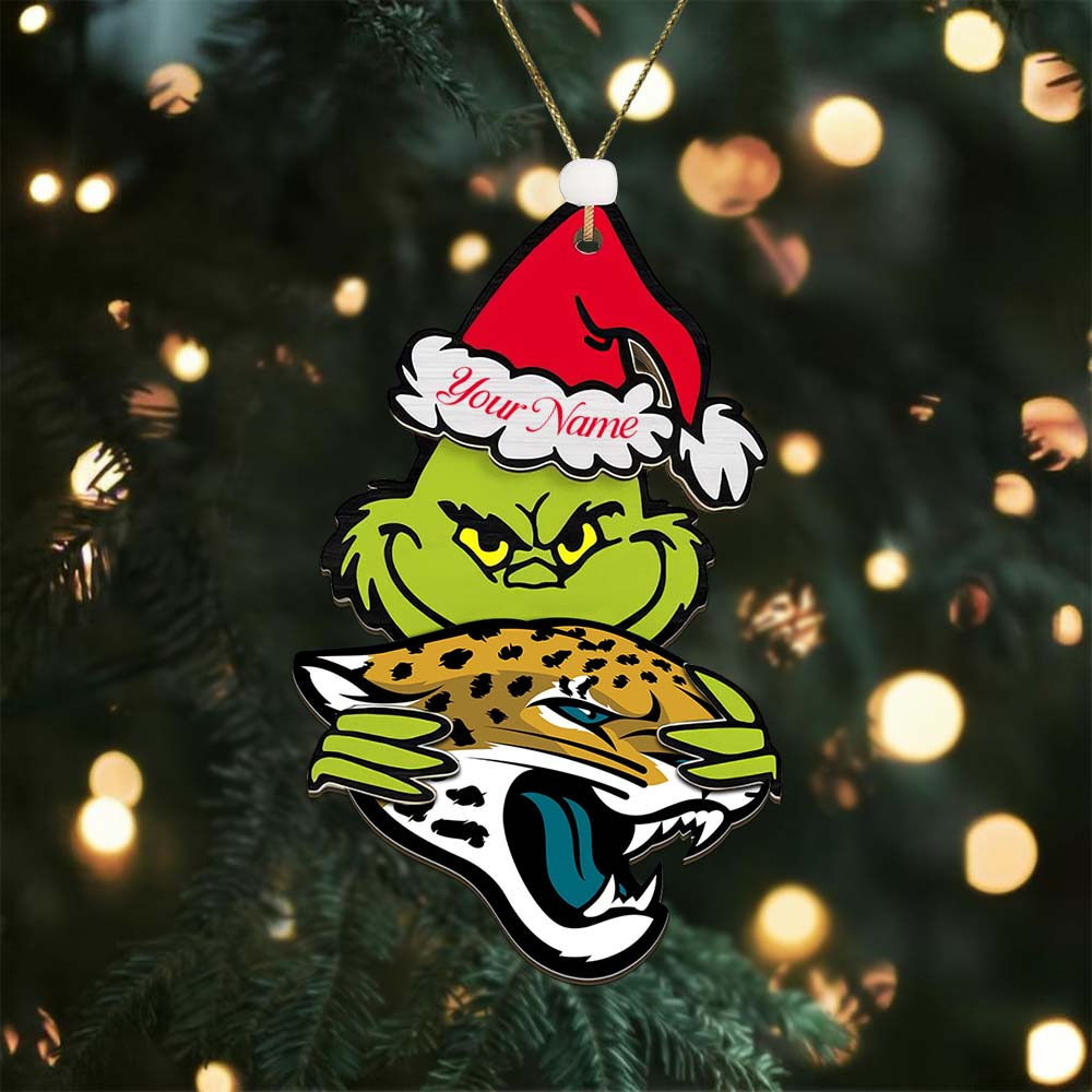 JJ NFL x Grin Christmas Ornament DDT HLP