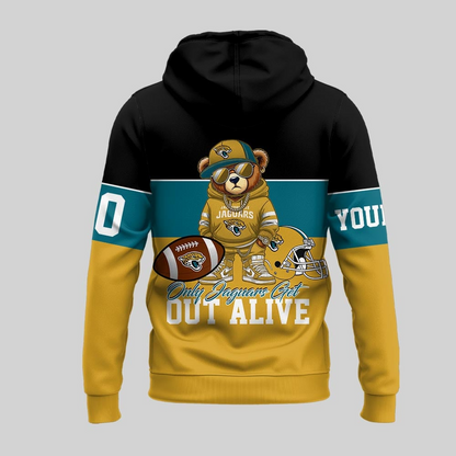 JJ Premium NFL Customizable Teddy Bear Hoodie DDT HLPHUONG