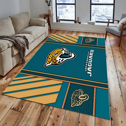 JJ Premium NFL Golden Stride Rug Carpet DDT HLPHUONG