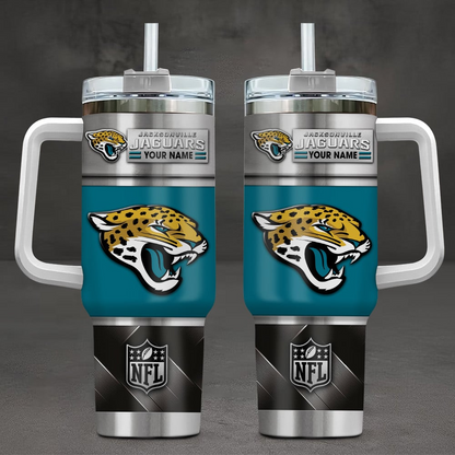 JJ x NFL Stainless Steel Tumbler With Handle DDT HLPHUONG