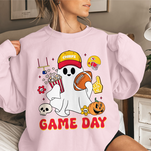 KCC Game Day Football Ghost Sweatshirt DDT NTL