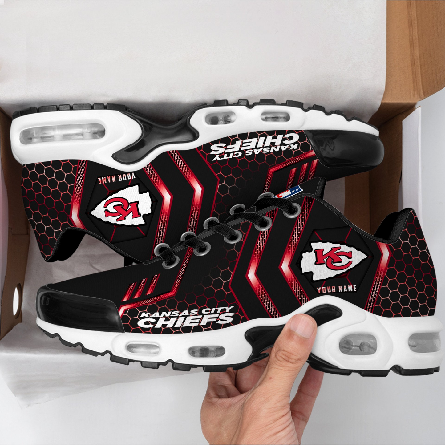 KCC NFL Personalized Air Max Shoes Exclusive DDT CTND