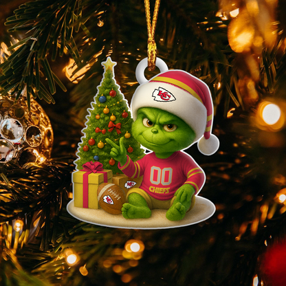 KCC NFL x Grinch Premium Ornament DDT NTL