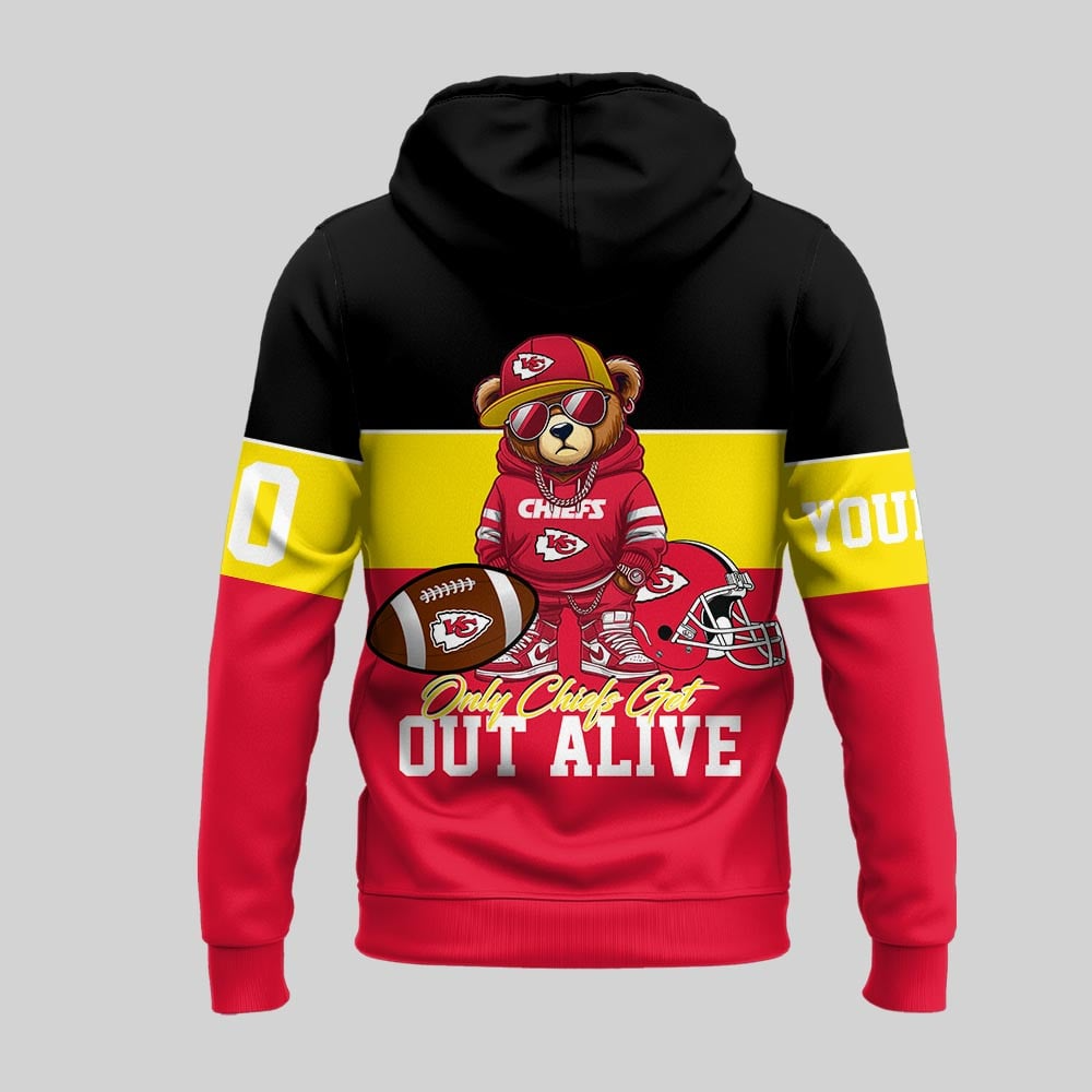 KCC Premium NFL Customizable Teddy Bear Hoodie DDT HLPHUONG