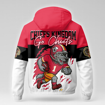 KCC Premium NFL Fan Pride Windbreaker Jacket DDT NTL