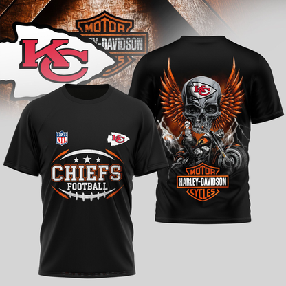 KCC Premium NFL Motorcycle 3D Shirt DDT CTND