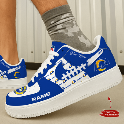 LAR x NFL Personalized AF1 Shoes DatND DVT