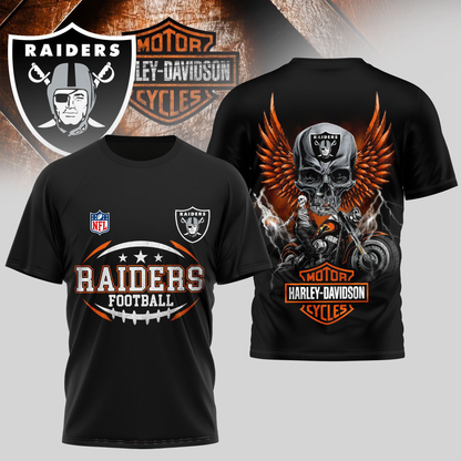 LVR Premium NFL Motorcycle 3D Shirt DDT CTND