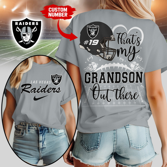 LVR Premium NFL That My Grandson Out There Shirt DDT NTL