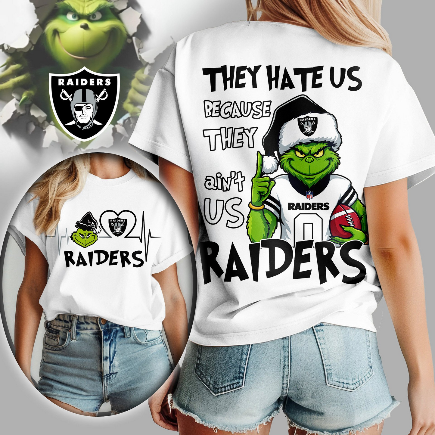 LVR Premium NFL They Hate Us Woman Shirt DDT CTND