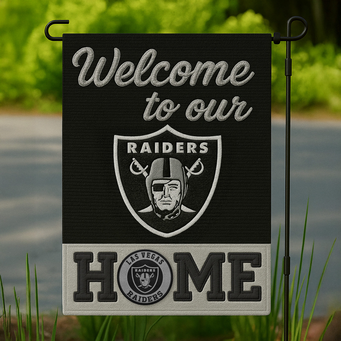 LVR Premium NFL Welcome Home Flag DDT NTL