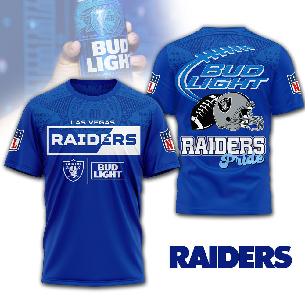 LVR Premium NFL x Bud Light 3D T-shirt DDT CTND