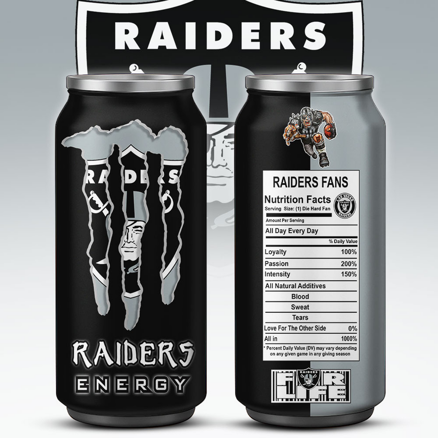 LVR x NFL Monster Energy Tumbler Gift for Fans DATND TANTD