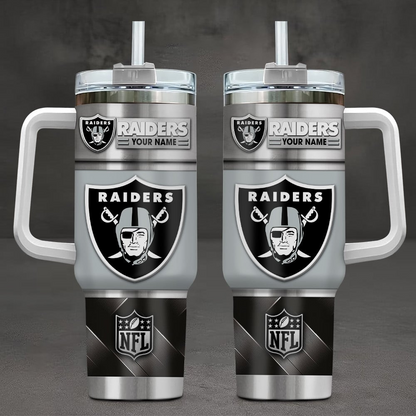 LVR x NFL Stainless Steel Tumbler With Handle DDT HLPHUONG