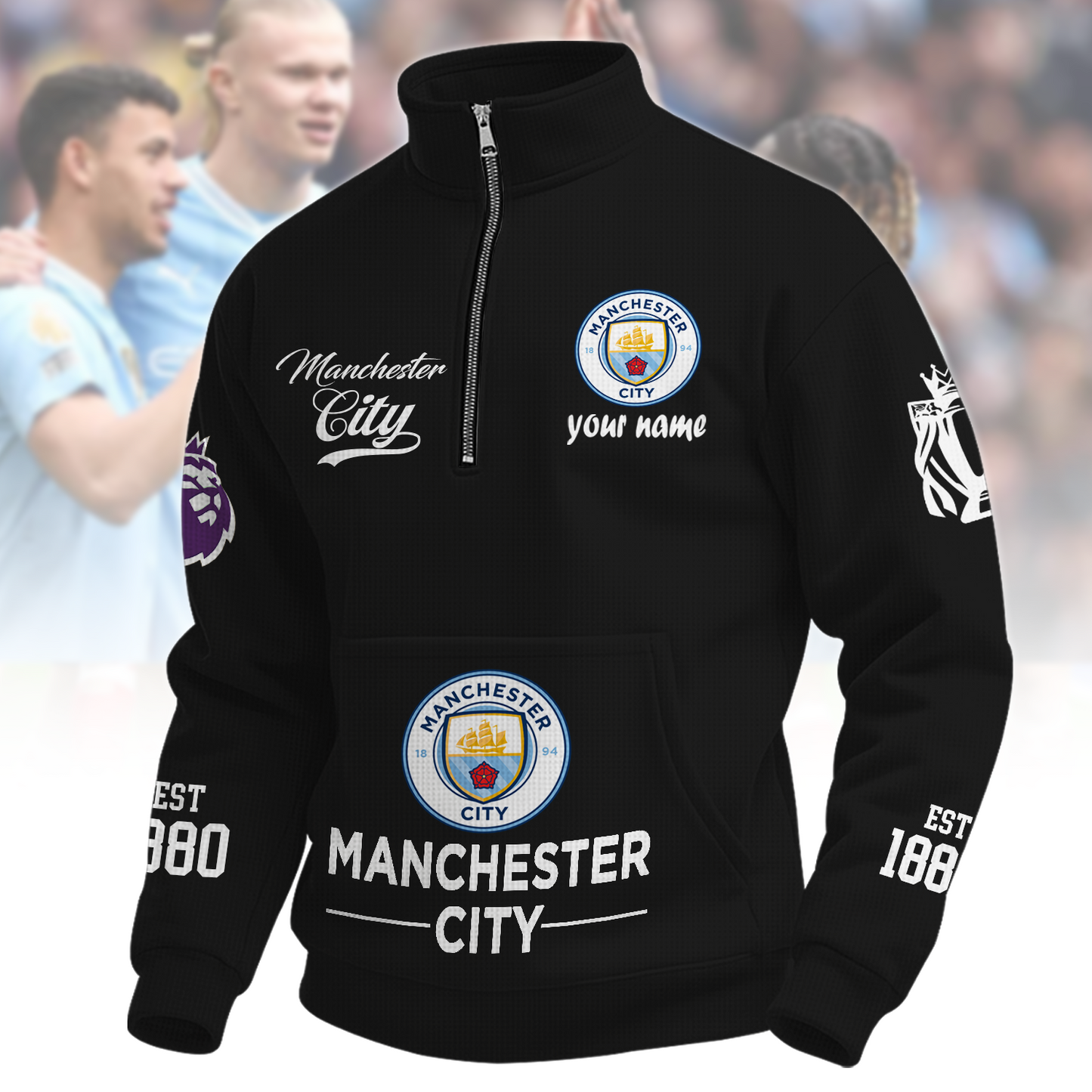 MC x EPL Quarter-Zip Sweatshirt DatND DVT