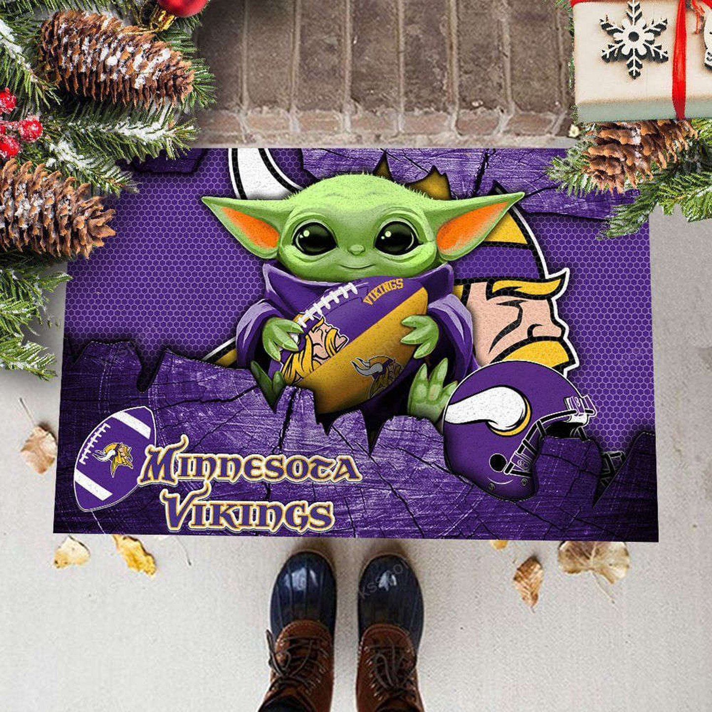 MIN x NFL Doormat, Best Gift For Home Decor NDT TDT