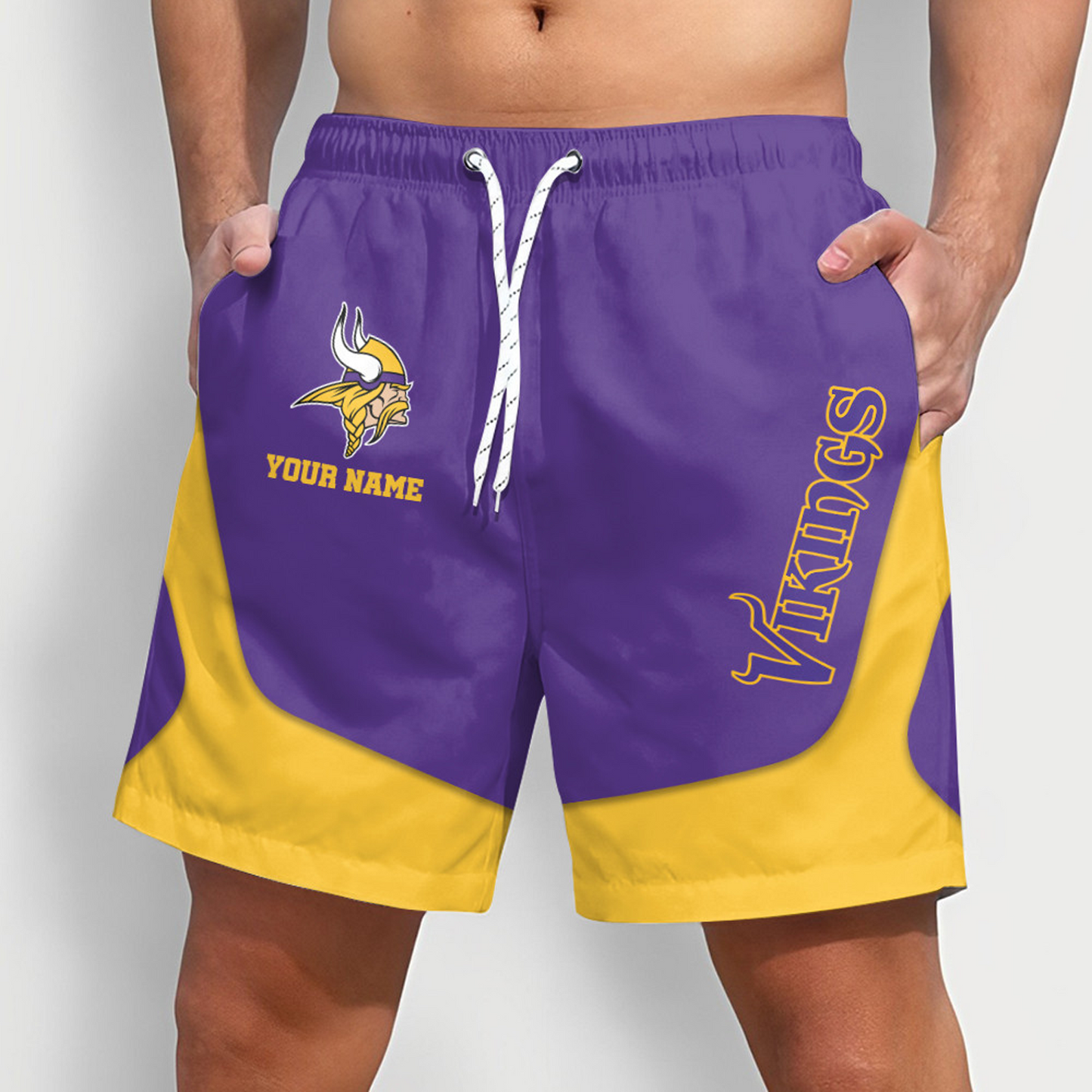 MIN x NFL Team Special Short Pants For Men Custom Name Gifts DATND TANTD25