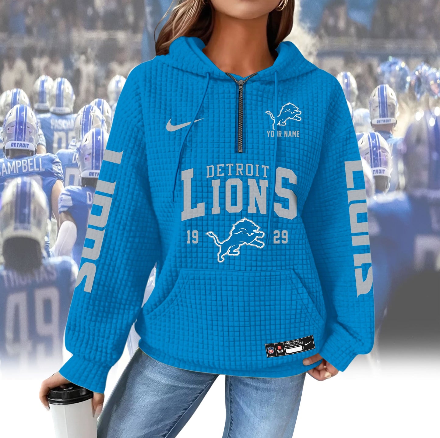 DL Premium NFL Waffle Hoodie DDT CTND