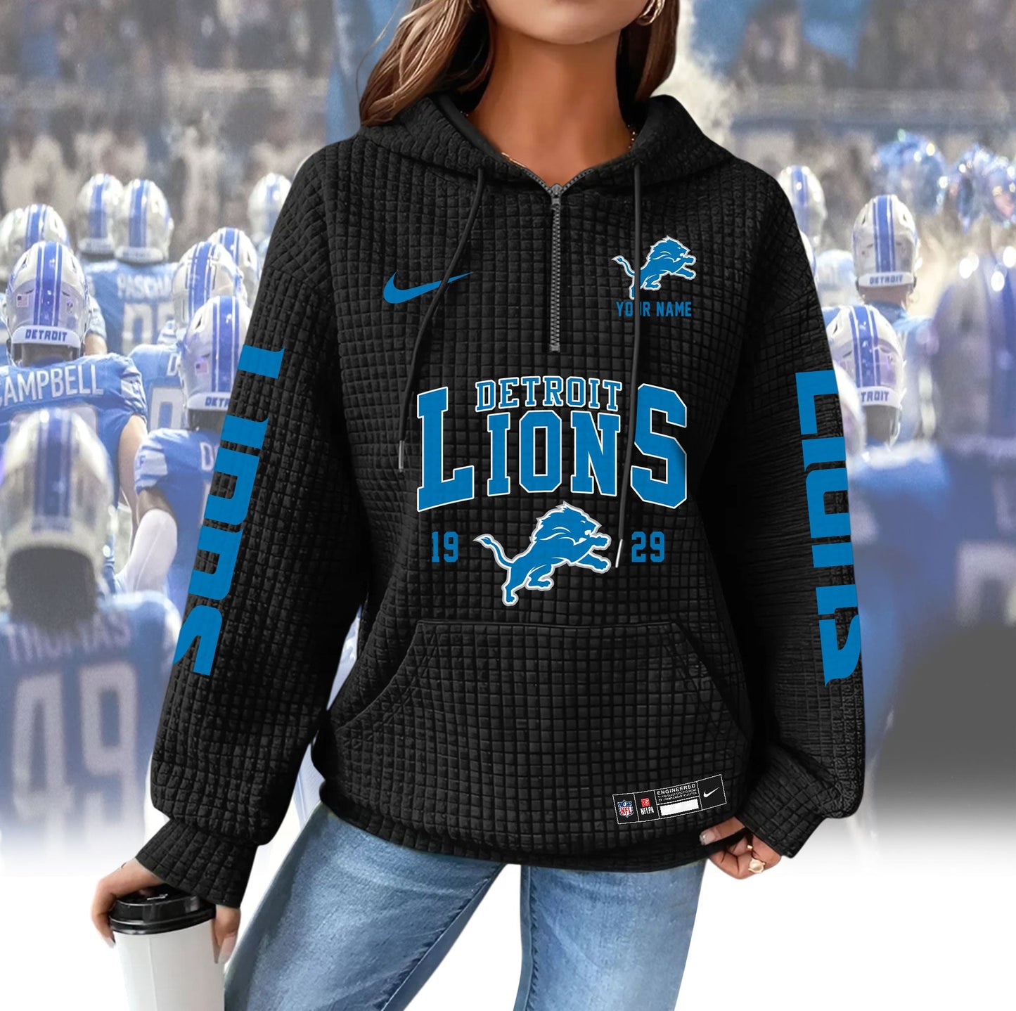 DL Premium NFL Waffle Hoodie DDT CTND