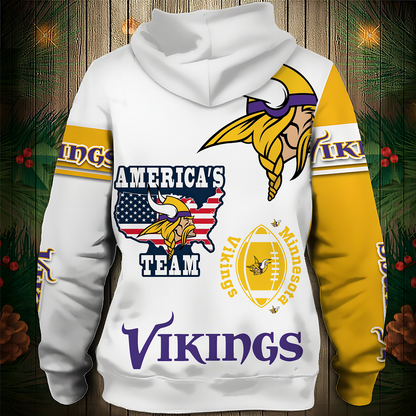 MV Premium NFL V3 3D Graphic Hoodie DDT NTL