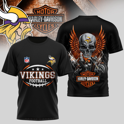 MV Premium NFL Motorcycle 3D Shirt DDT CTND