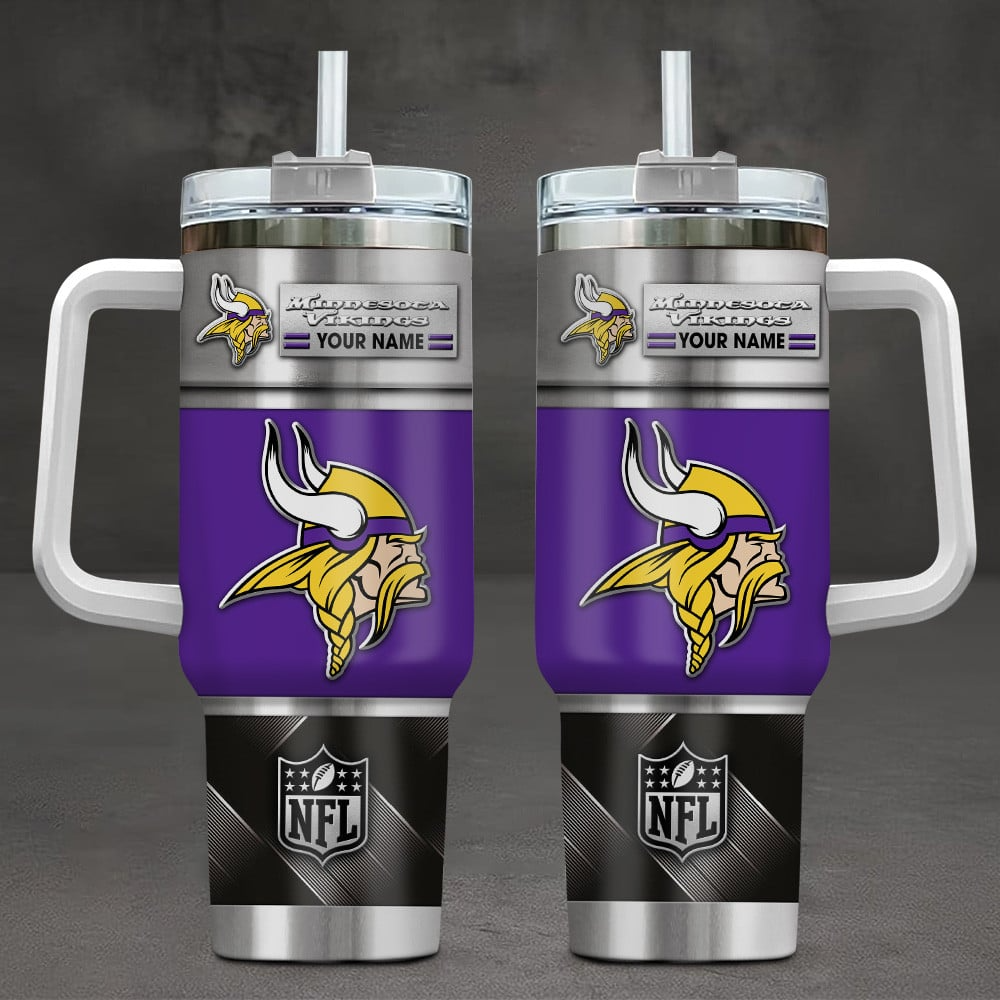 MV x NFL Stainless Steel Tumbler With Handle DDT HLPHUONG