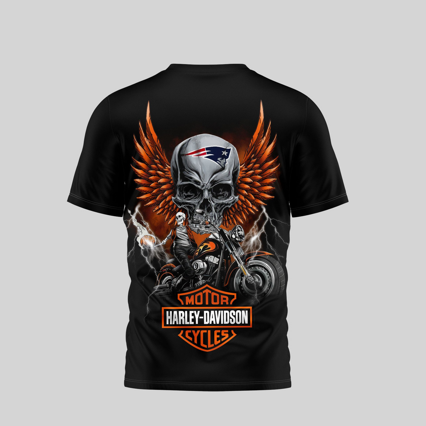 NEP Premium NFL Motorcycle 3D Shirt DDT CTND