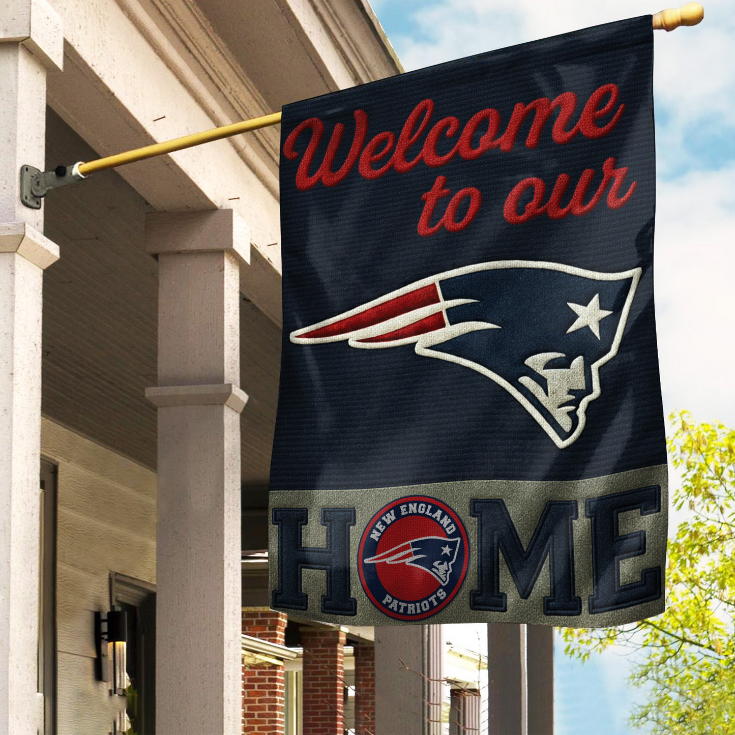NEP Premium NFL Welcome Home Flag DDT NTL