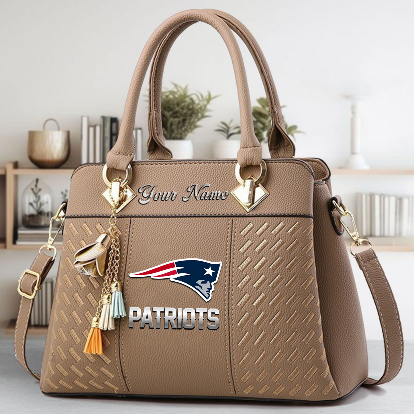 NEP x NFL Leather Bag DATND TANTD