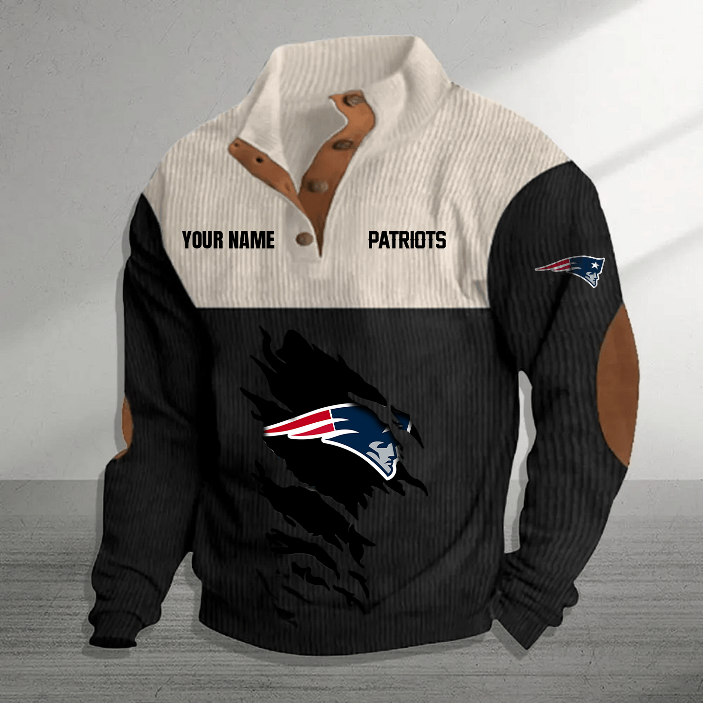 NEP x NFL Premium Personalized Game-Day Pullover DATND TANTD