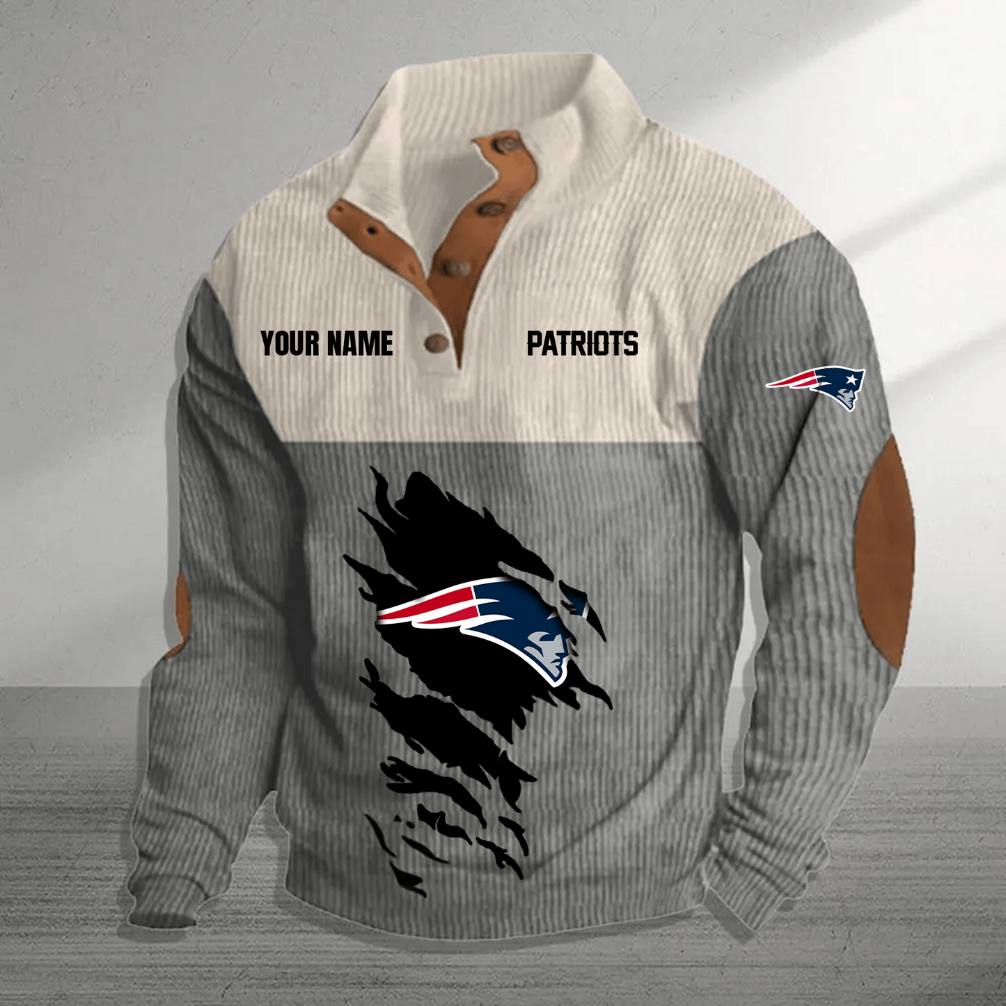 NEP x NFL Premium Personalized Game-Day Pullover DATND TANTD