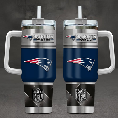 NEP x NFL Stainless Steel Tumbler With Handle DDT HLPHUONG