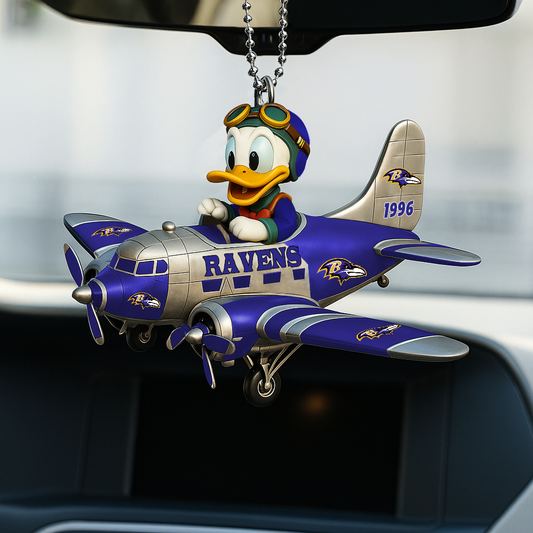 NFL BR x DN Duck Premium Car Hanging Ornament DDT CTND