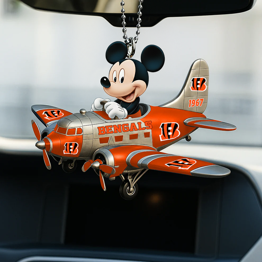 NFL CIN x MM Premium Car Hanging Ornament DDT NTL